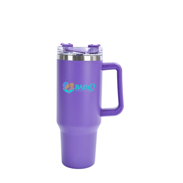 Postpartum tumbler stainless steel 40oz H2.O - Image 3